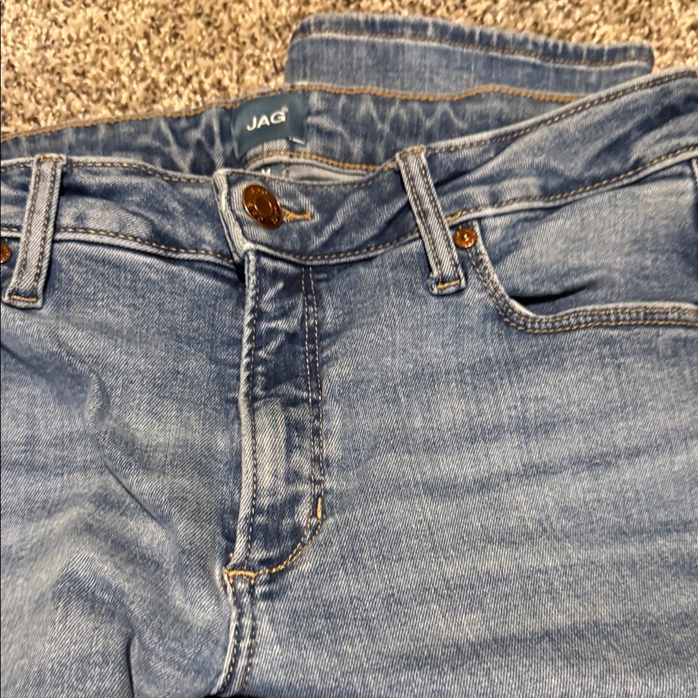 Jag Jeans Women’s Light Blue Straight Leg Stretch Jeans M 30 - Picture 5 of 5